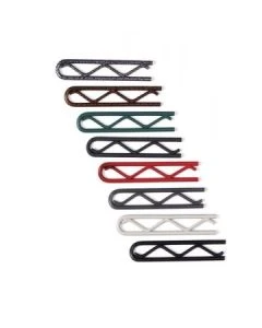 Metro 1424N-DSG Super Erecta Wire Shelf, Smoked Glass, 14" x 24"