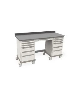 Metro SXRMWSK39EBS2 Starsys Single Kneewell Mobile Workcenter