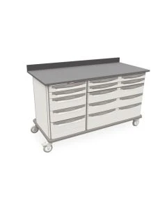 Metro SXRMWT36EBS6 Starsys Triple Wide Mobile Workcenter Ep Heavy Duty Drawer
