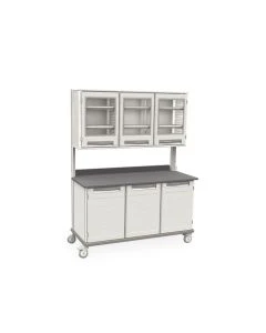 Metro SXRMWT36EOH3 Starsys Triple Wide Mobile Workcenter Ep Oh Lock Drawer