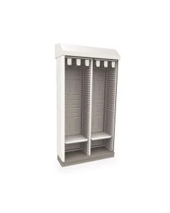 Metro SXRS80HCATHTD 80" Single Stat 1/2 Dp Tambour Door Ca