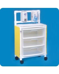 IPU ISO ST33 Isolation Cart with 3 Drawers