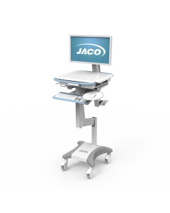 JACO One EVO-20 Cart for LCDs with Onboard Hot-Swap LiFe Power System, No Batteries, EVO-20-HS-NB
