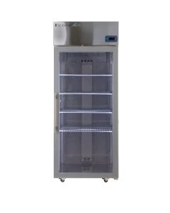 K2 Scientific K230GDR-SS 30 Cu Ft. Glass Door Refrigerator - Stainless Steel