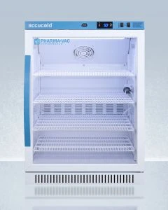 Summit Appliance ARG6PV Accucold Performance Pharmacy-Vaccine Refrigerator 6 Cu. Ft. with Glass Door
