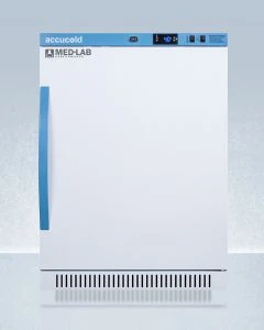 Summit Appliance ARS6ML Accucold Performance Medical-Laboratory Refrigerator 6 Cu. Ft. with Solid Door
