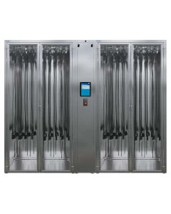 Logiquip 43890SCHG-20PSD-ADD-TS Dri-Stor 44"L x 24"W x 92"H Scope Cabinet, HEPA Power Vent with Channel Purge