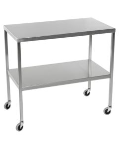 Logiquip LQBT1630 30"L x 16"W x 34"H Instrument Worktable, Stainless Steel