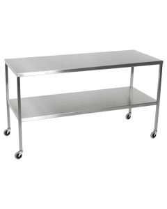 Logiquip LQBT2460 60"L x 24"W x 34"H Instrument Worktable, Stainless Steel