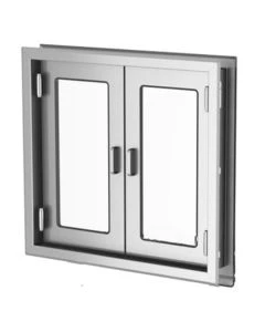 MAC Medical PTW0003 Pass Through Window, No Shelf, 24" W x 34.5"