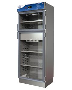 MAC Medical DWC183074T-TS 12.27 cu. ft. Dual Chamber Warming Cabinet - Touch Screen, 20.5"D X 30"W X 74.5"H