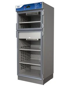 MAC Medical DWC243074T-TS 17.21 cu. ft. Dual Chamber Warming Cabinet - Touch Screen, 26.5"D X 30"W X 74.5"H