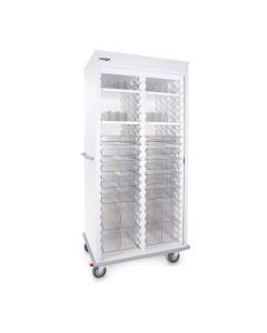 Marketlab Two-Column Insight Supply Cart, 81" High
