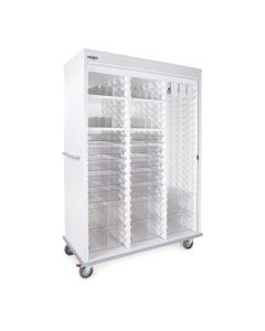 Marketlab Three-Column Insight Supply Cart, 81" High