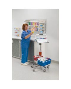 Marketlab 7910 Deluxe Cart with #1885-Wh Phlebotomy Tray
