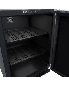 Marvel Scientific MLRE024-SS01A 24" Refrigerator, Stainless Steel, Solid Door, Reversible Door