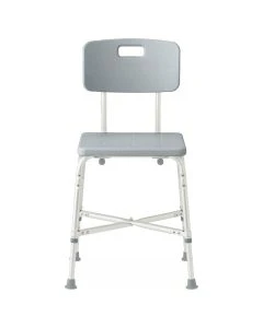 Medline G2-102BX1 Bariatric Shower Chair with Backrest and Reinforced Frame