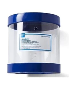 Medline NONEMBGDISP Emesis Bag Dispensers: Clean Sack Emesis Bag Dispenser, Blue - Discontinued