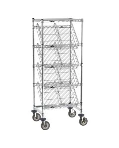 Metro DC15EC Slanted Shelf Cart