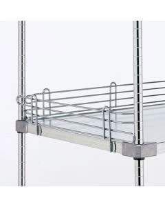 Metro L60WC Chrome Ledge-Solid Shelf