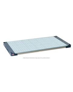 Metro MetroMax 4 Polymer Shelf with Solid Mat, 18" x 42", MAX4-1842F
