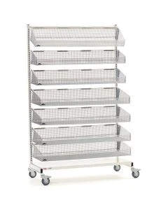Metro QB148-M7 Sgl, 48"L, 7 Bskt 4-18, Mobile, Starter
