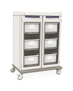 Metro SXRDIVSTOR 58" Double IV Stor Cart