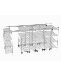 Metro TT16-E2460M2460C Tt Ez Kit - 16Ft  60In Shf Nc