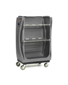 Metro TX48A-CLTSG MetroTrux 48L x 29.5W x 72H Convertible Linen Truck, Gray