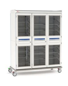 Metro SXRT76MXD2 Starsys Extra Deep Supply Cabinets with Key Locking, Clear