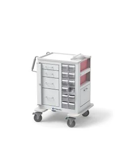 Waterloo MSWA-3469-WHT 4-Drawer, Short Phlebotomy Cart