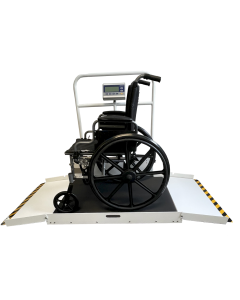 Befour Scales MX480D-ADA Wheelchair Scale Folding - Dual Ramp - Handrail - Ada Compliant