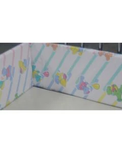 Novum Medical Products, Inc C38 Teddy Bear Bumper Pad for Neonatal Cribette, 1" x 7" Foam