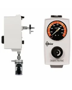 Ohio Medical 6705-1247-905 Surgical/Free-Flow Vacuum Regulator with Chemetron Connection