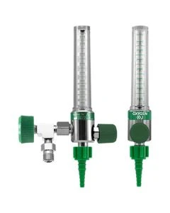 Ohio Medical 7702-1306-921 3.5 L/min Oxygen Pressure Compensated Flowmeter with DISS Handtight and Power Take-Off Connection