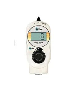 Ohio Medical Push-to-Set Vacuum Regulator, Continous, 3-Mode High, Digital Display, White, DISS Handtight (Wall), Tubing Nipple (Patient) (8702-1326-901)
