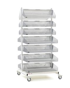 Metro QB236-M14 Dbl, 36"L, 14 Bskt 8-18, Mobile, Starter