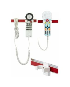 Paladin Healthcare AC125-PM Mounting Plate with Holder for Owner Provided Pillow Speaker/Nurse Call & Patient Angled Phone Handset