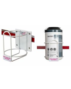 Paladin Healthcare IC106-P Mounting Plate for Metrex Caviwipes Or Pdi Sani Cloth Holder