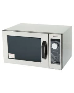 Panasonic 609NE1025 Panasonic NE-1025 Stainless Steel Commercial Microwave Oven with Dial Timer - 120V, 1000W