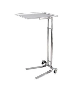 Pedigo Products 58 20" x 25" Mayo Instrument Tray, Metallic Color