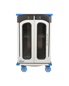 Pedigo RCC-235-B Rev-O-Lu-Tion Enclosed Surgical Case Cart