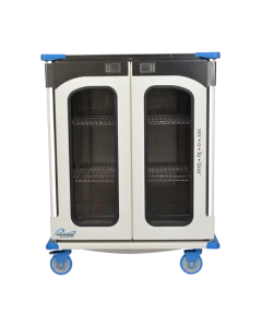 Pedigo RCC-245-B Rev-O-Lu-Tion Enclosed Surgical Case Cart