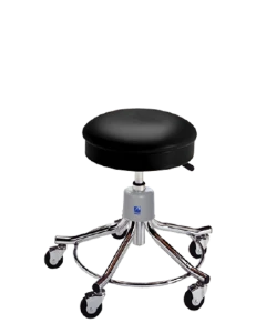 Pedigo P-536 Stool w/ Screw Shaft & 5-Caster Base