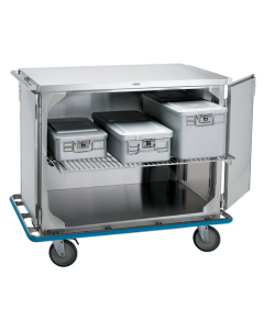 Pedigo SCC-242 Sealed Surgical Case Cart, Double Door