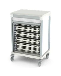 Pegasus Medical APL-2.0E-TD Apollo Cart w/Rolller Shutter (E) 21""Dx30""Wx42""H (Includes Key Lock)