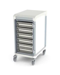 Pegasus Medical APL-2.0U-GD Apollo 2 Panels Single U Cart, Glass Door