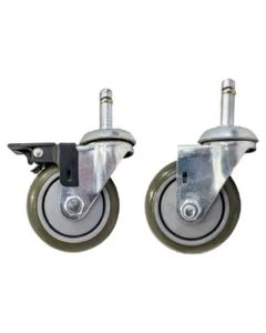 Pegasus Medical FRWHL Wheel For Basket Frames Set (1 Brake/1 No-Brake) - Discontinued