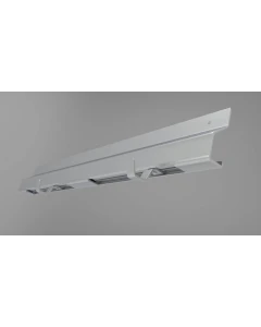 Phillips Safety Products PTB-7799R Transfer Device Storage Rack. Dimensions 18in L, 2.5in H, 1in D.