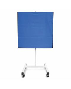 Phillips Safety Products LB-MB-4848 48" x 48" Mobile Lead Shield with H-Base. 0.5mm PbEq